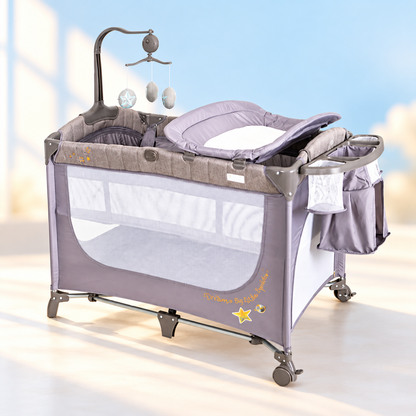 ALL-IN-ONE BABY PLAY YARD – GREY T302-022