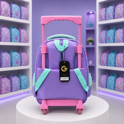Girls Mermaid Trolley School Backpack [ 12 inches ]