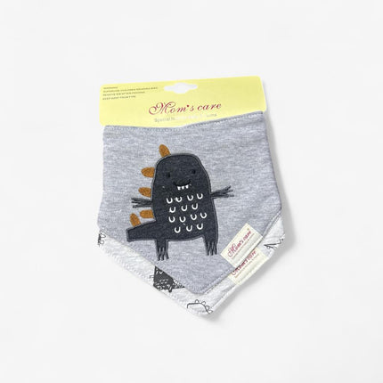 Moms Care Baby Bib (Grey)