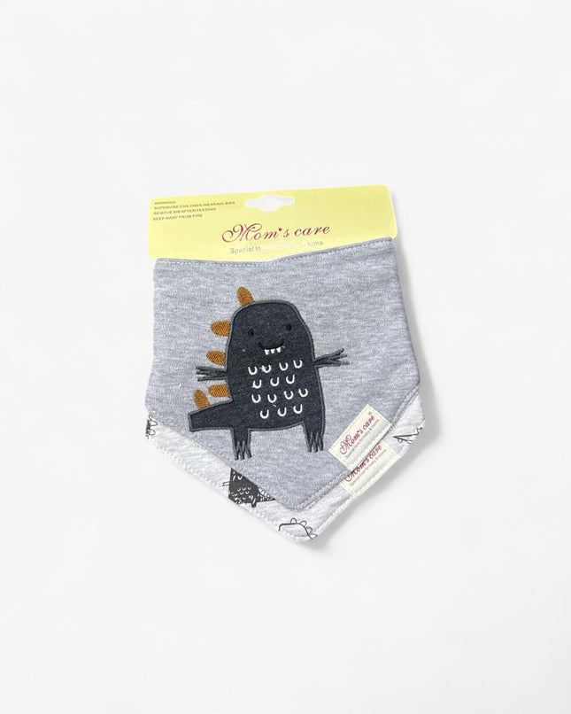Moms Care Baby Bib (Grey)