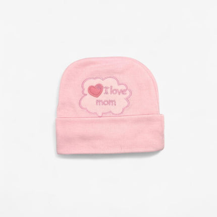 New Born Baby Cap (Pink)