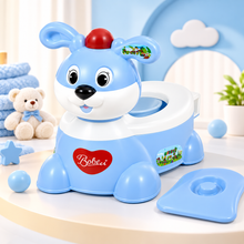 Cute Cartoon Deer Baby Potty Training Seat with Removable Lid