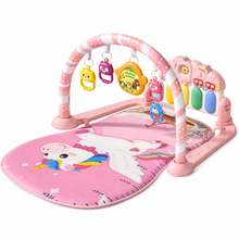 Baby Fitness Piano Play Gym & Activity Mat – Pink