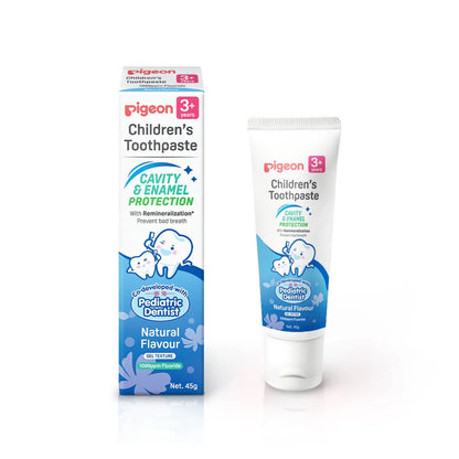 Pigeon Children's Toothpaste Natural 3+ 45Gm milk