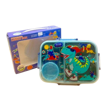 Dino Theme  Stainless Steel Lunch Box