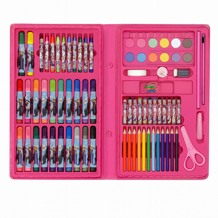 Frozen 86-Piece Mega Art Set – Complete Drawing & Coloring Kit for Kids