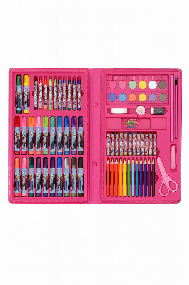 Frozen 86-Piece Mega Art Set – Complete Drawing & Coloring Kit for Kids