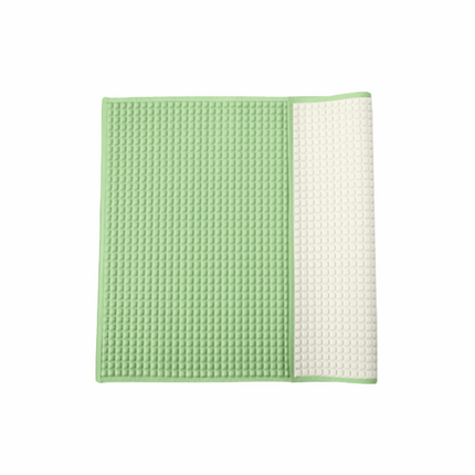 Kids Joy Air-Filled Rubber Cot Sheet – Soft, Waterproof Baby Changing Mat (Green)