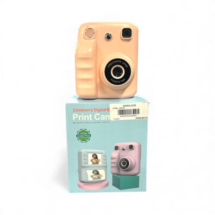 Kids Instant Print Digital Camera – Peach Color