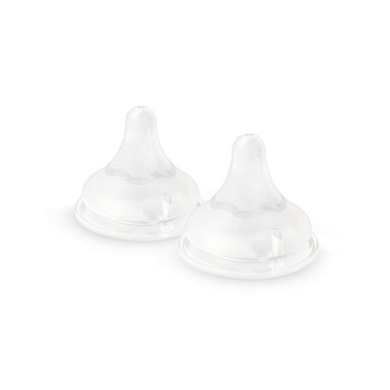 Softouch Wide Neck Nipple Pk-2 (9M+)