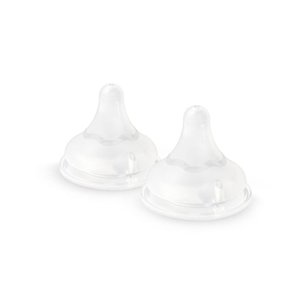 Softouch Wide Neck Nipple Pk-2 (6M+)