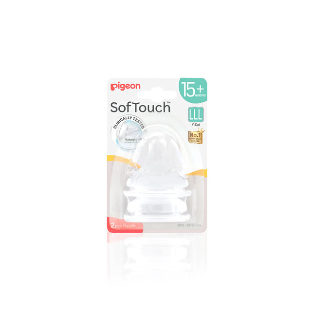 Softouch Wide Neck Nipple Pk-2 (15M+)
