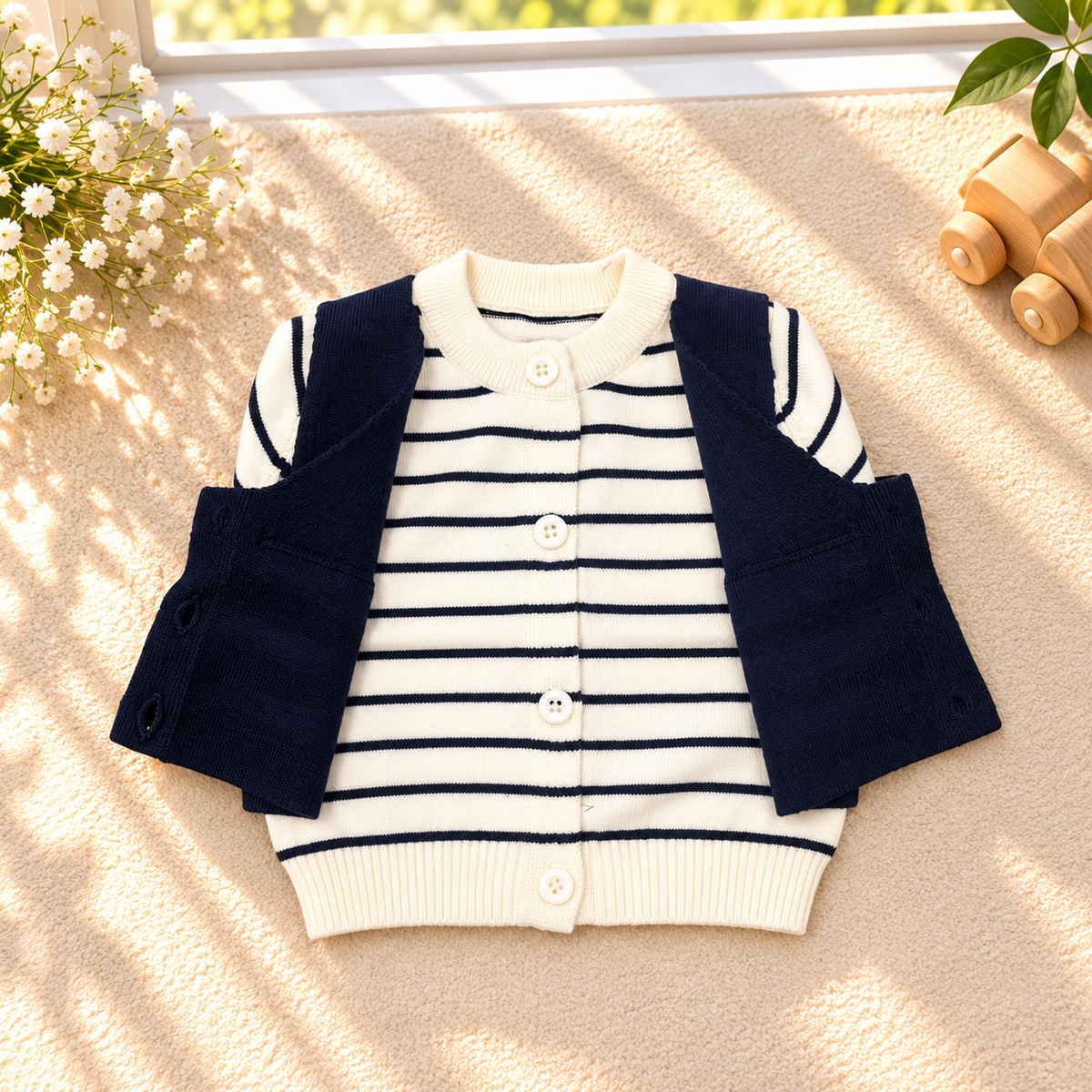 Little Gentleman Premium Knitted 2-Piece Outfit Set  G07305