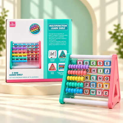 Alphabet & Counting Activity Learning Shelf