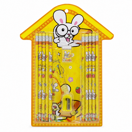 Rabbit Cartoon Stationery Set for Kids