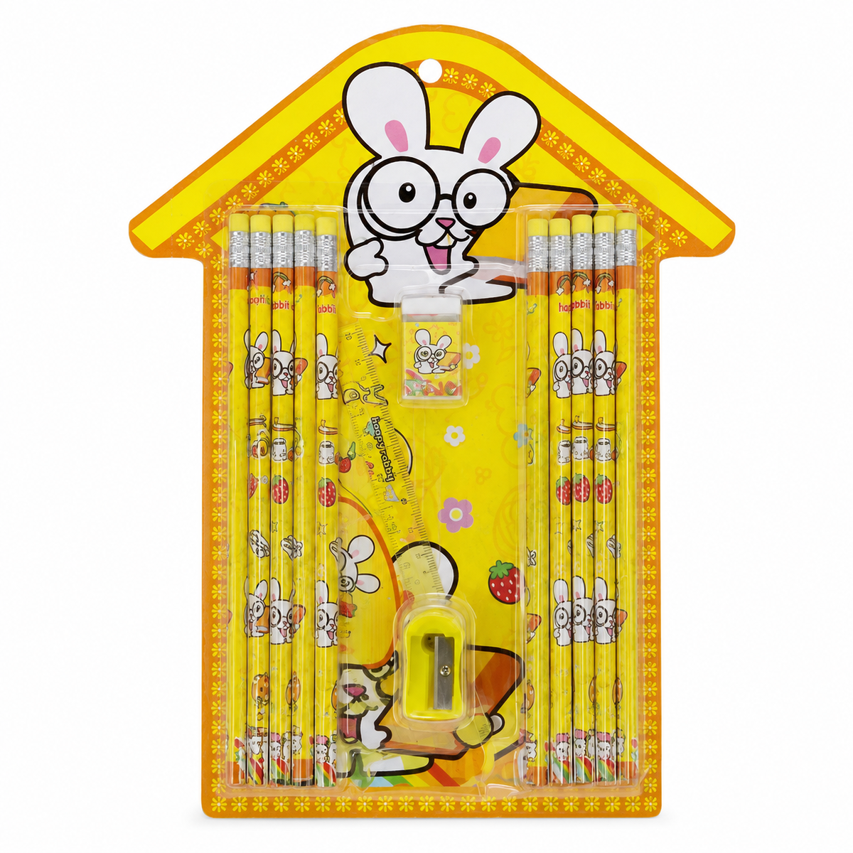 Rabbit Cartoon Stationery Set for Kids