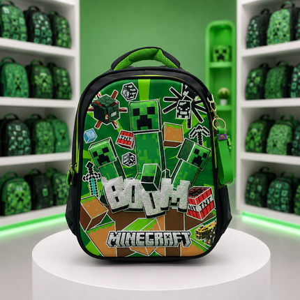 Minecraft Kids School Backpack [ 12 inches ]