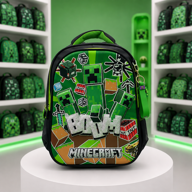 Minecraft Kids School Backpack [ 12 inches ]