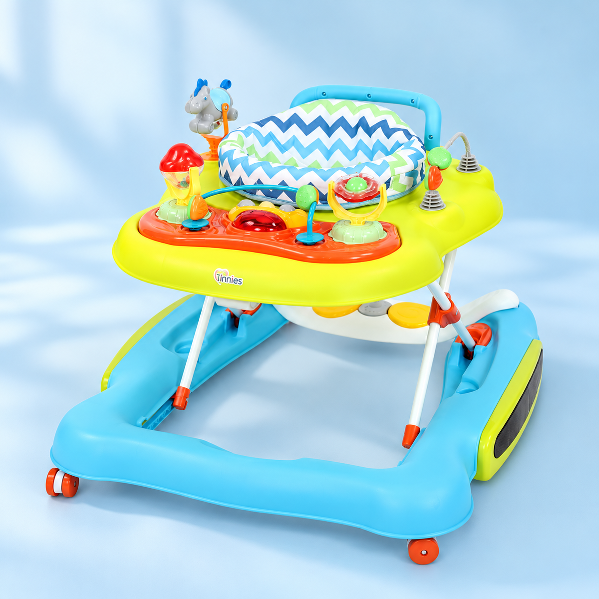 Tinnies 4-in-1 Multi-Function Baby Walker & Push Assistant