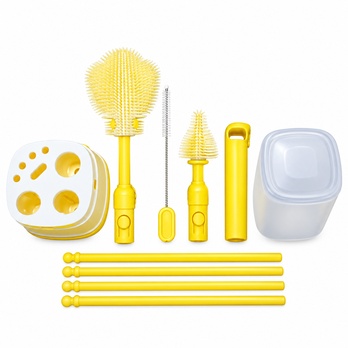 All-in-One Portable Bottle & Nipple Cleaning Set