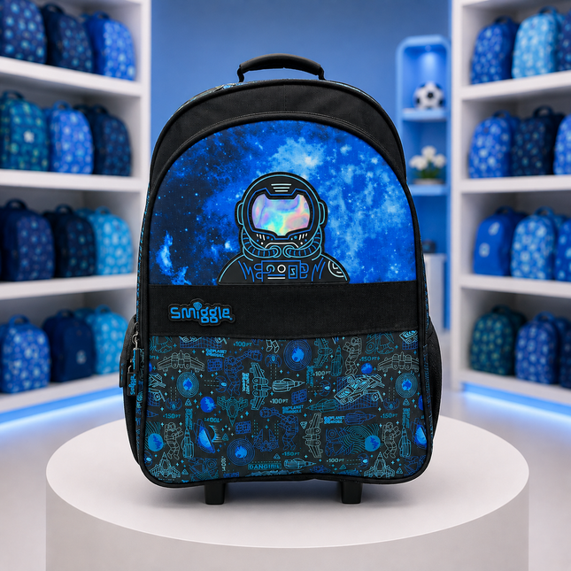 Smiggle | Astronaut Space School Backpack – 18" × 13"