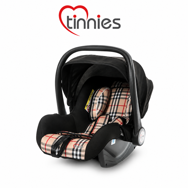 Tinnies Luxury Baby Infant Car Seat & Carry Cot with Canopy T008