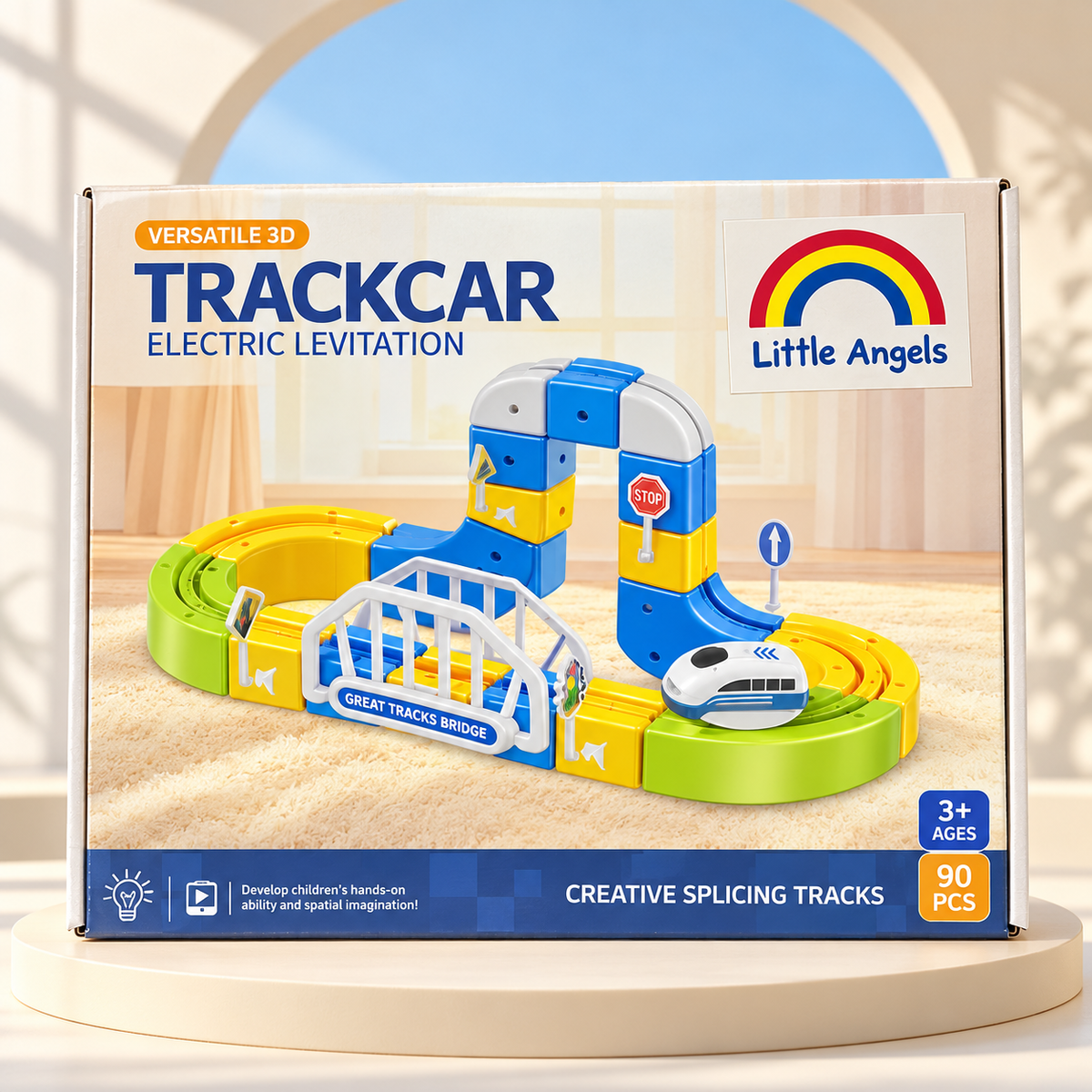 Little Angels 3D Track Car Adventure Set