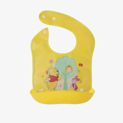 Pooh Bear  Style Baby Bib (Yellow)