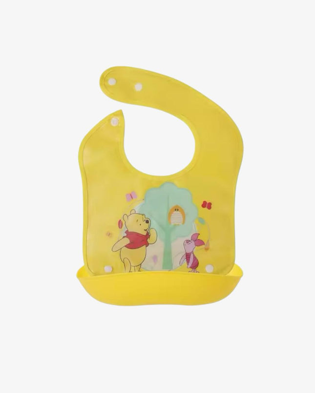 Pooh Bear  Style Baby Bib (Yellow)