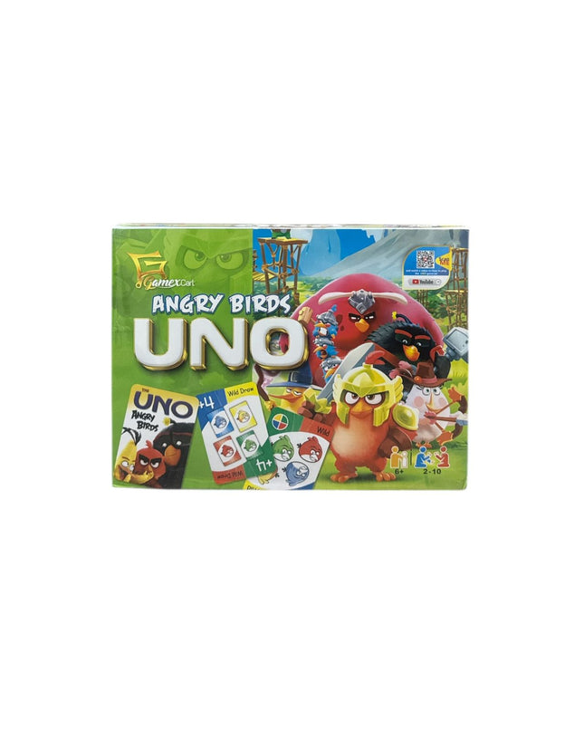 Angry Bird Uno Play Cards