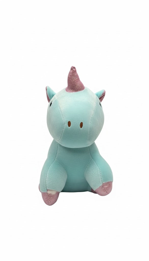 Mint Unicorn Plush – Soft & Magical Stuffed Toy for Kids
