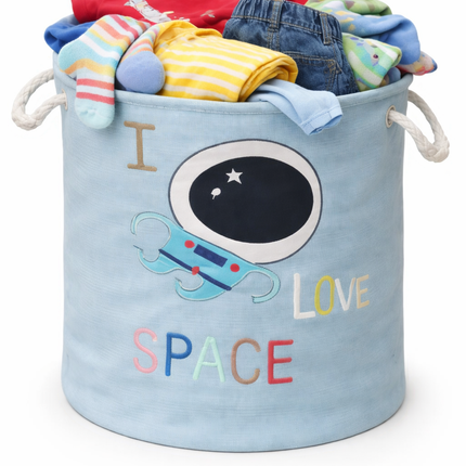 Foldable Kids Laundry Basket – Waterproof Storage Bin with Handles (Toy Organizer)