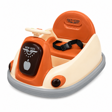 Kids Electric Bumper Ride-On Car with Steering Wheel & Safety Belt