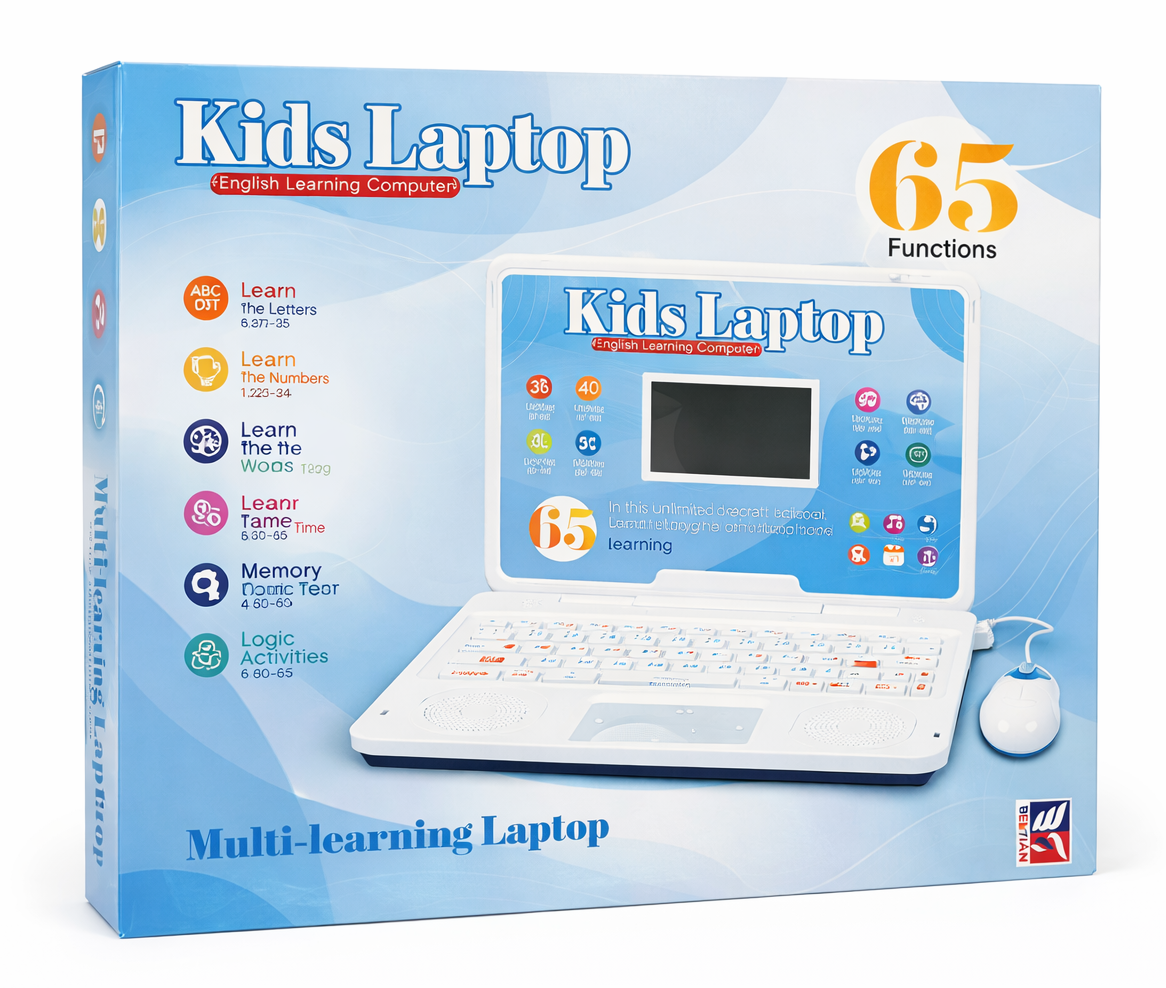 Kids Laptop – English Learning Computer with 65 Functions
