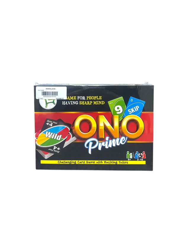 Prime Ono Play Cards