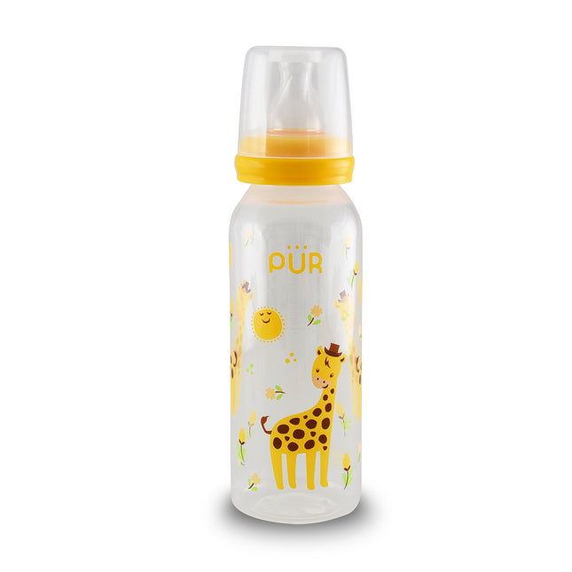 PUR Classic Round Bottle 8oz/250ml. Yellow