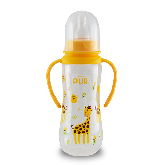 PUR Feeding Bottle With Handle 9oz