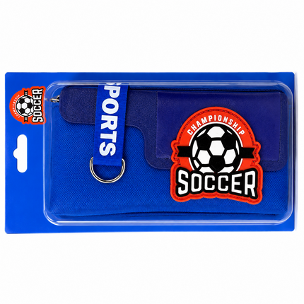 Soccer Theme Pencil Case –