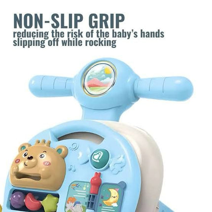 Baby Rocking Car 6in1 Multifunctional Walker (Blue)