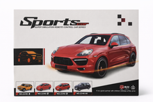 1:12 Sports Car Remote Control with Steering Wheel Controller – Simulation RC Car (Red) | Ages 3+