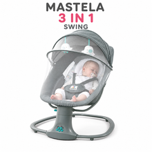 Mastela Deluxe 3-in-1 Multi-Function Electric Swing & Bassinet