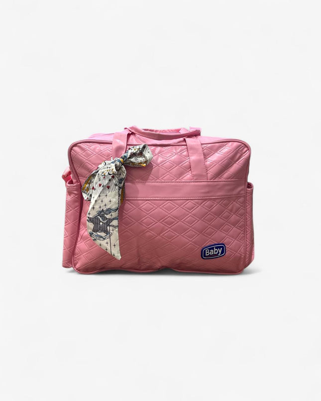 Large Size Baby Diaper Bag (Pink)