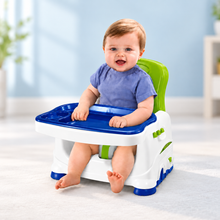 EverGreen Health Care Booster Seat with Removable Feeding Tray & Adjustable Height