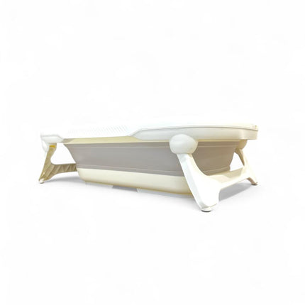 BABAMAMA Foldable Bath Tub With Thermometer Reading Grey