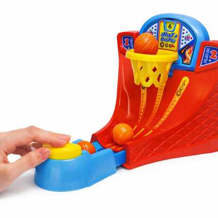 Kids Mini Basketball Shooting Game – Tabletop Press & Shoot Hoop Toy