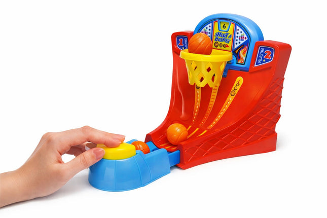 Kids Mini Basketball Shooting Game – Tabletop Press & Shoot Hoop Toy