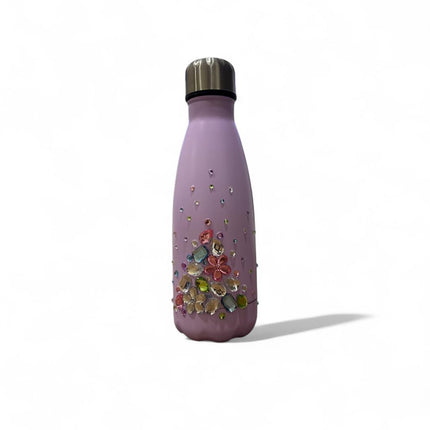 Stainless Steel Fancy Water Bottle (Purple)