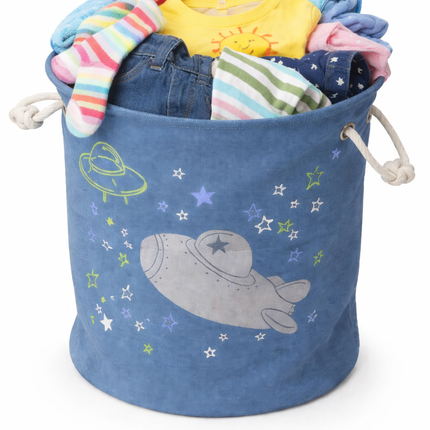 Foldable Kids Laundry Basket – Waterproof Storage Bin with Handles (Toy Organizer)
