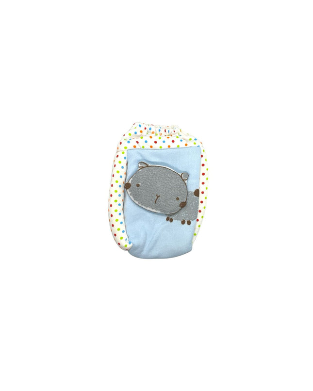 Baby Feeder Cover Polka Dots (Blue)