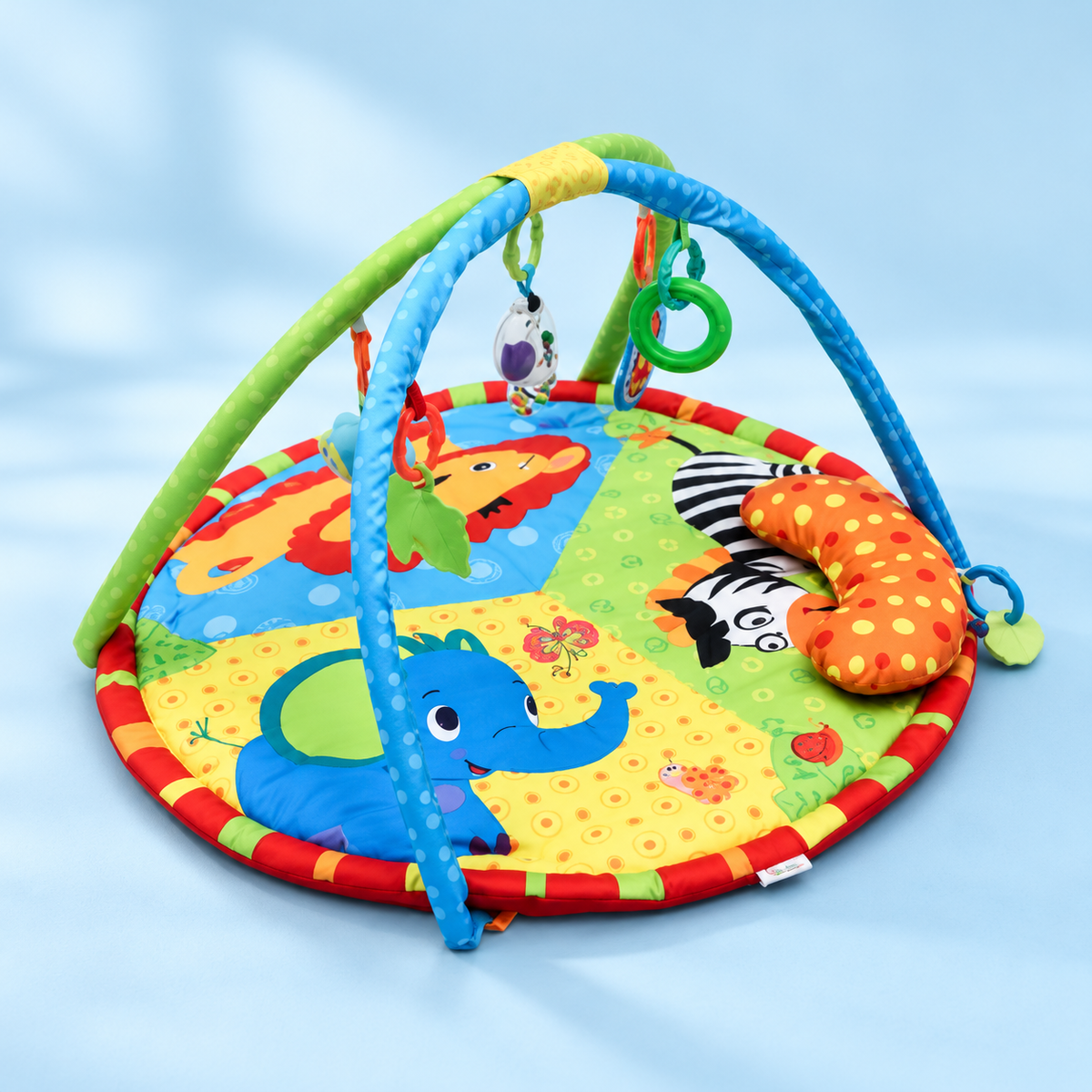 Unisex Baby Play Mat 4-in-1 Activity Mat with Toys (0-12 Months)